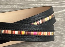 Paul Smith Black Leather Belt
