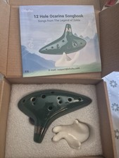 Ceramic Ocarina Flute 12-Hole