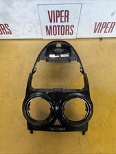 Vauxhall Corsa D Centre Console Vent Surround Hazard & Speaker Black 13295009