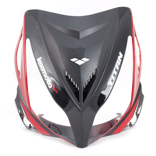 Headlight panel red for - red,