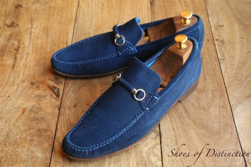 Russell bromley blue suede - &,