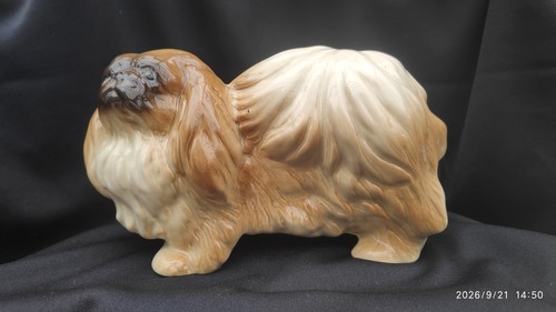 Pekinese dog ceramic ornament - pekinese,