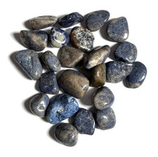 Dumortierite tumbled stone - 1,
