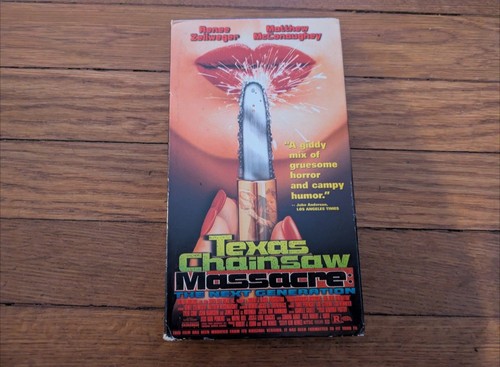 Texas chainsaw massacre vhs - chainsaw,