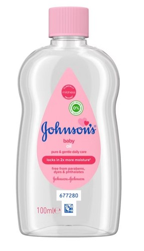 Johnson baby oil - oil, 100