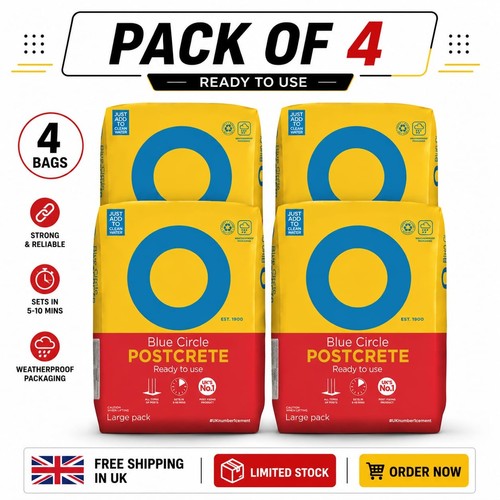 Blue circle postcrete 20kg - x,