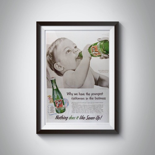 7up seven replica vintage - seven-up,