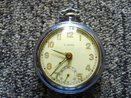 Swiss jewel chrome pocket - "4,