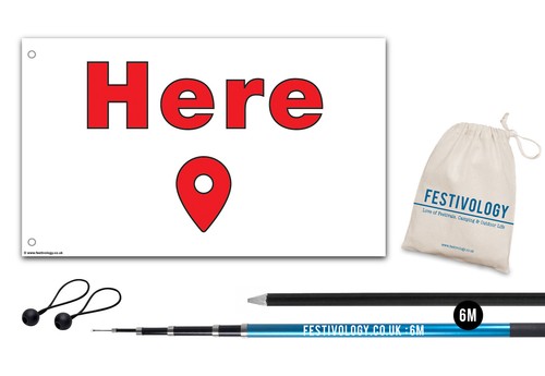 Festivology telescopic flag - festivology,