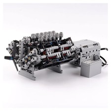 V12 engine model with overhead - engine,