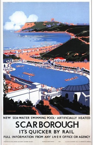 Vintage lner scarborough - lner,