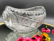 Vintage Bowl Lead Crystal Bon