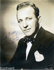 BING CROSBY Autographed