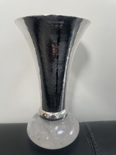 Ravissant sterling silver vase - ravissant,