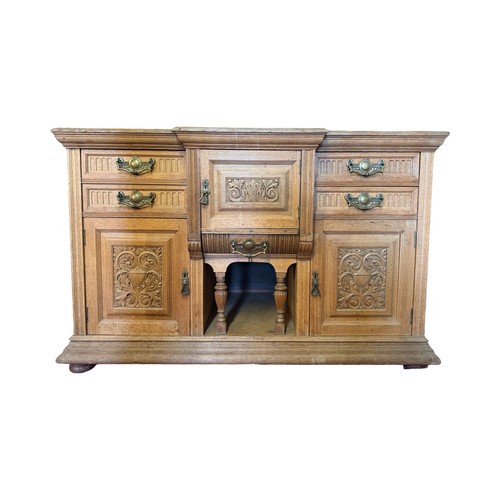 Antique victorian carved - antique, oak