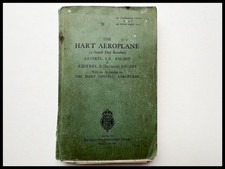 Original Pilot’s Notes/Manual The Hawker Hart Aeroplane Air Publication 1930’s