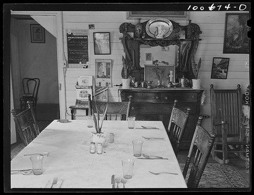 Photo 1930s dining room - dining,