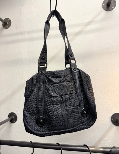 Vintage black quilted - vintage,