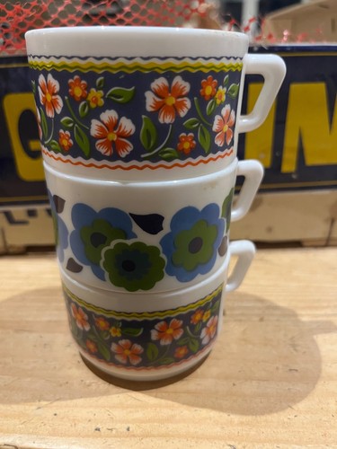 Floral vintage arcopal - 3,