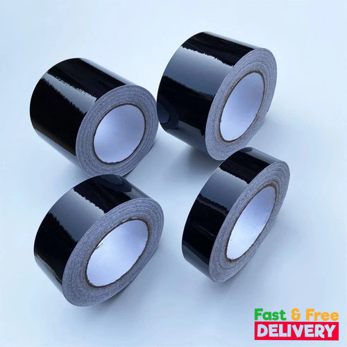 Gloss black vinyl wrap - wrap, tape