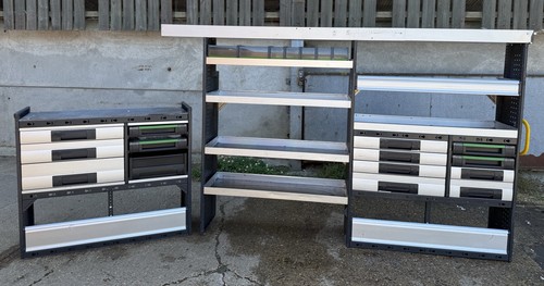 Van racking shelving drawers - shelving,