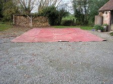 Lorry  Tarpaulin heavy duty Sheet Cover 5m60 x 8m5cm  from agric feed lorry.