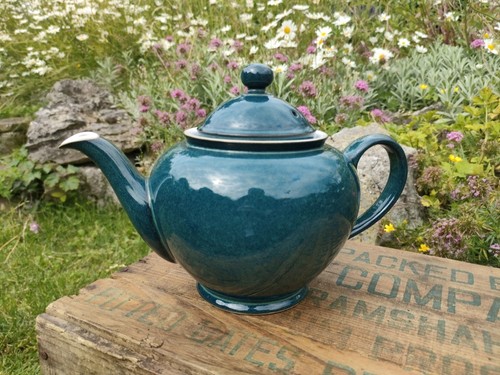 Denby greenwich green - greenwich, teapot