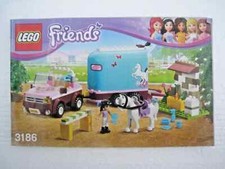 Lego Friends Emma's Horse Trailer 3186 With Instructions