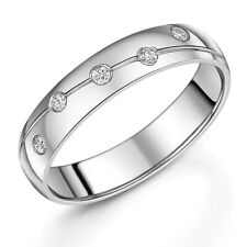 4.5mm Silver Wedding Ring