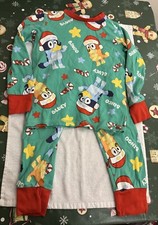 George Bluey Bingo Christmas pyjamas 4-5 Years