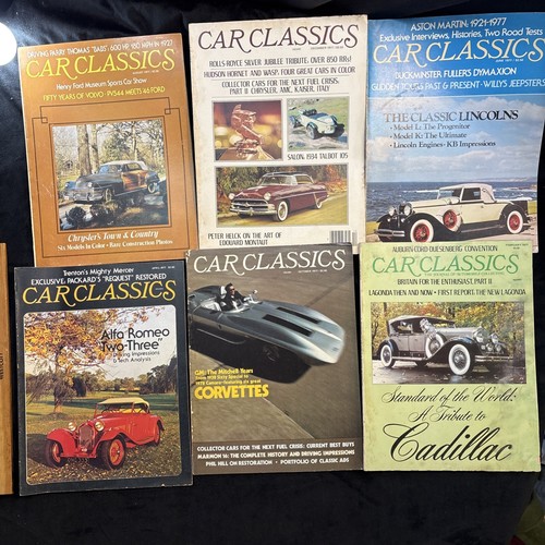 Lot car classics magazine - car,