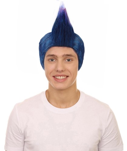 Adult mohican mohawk blue - mohawk,
