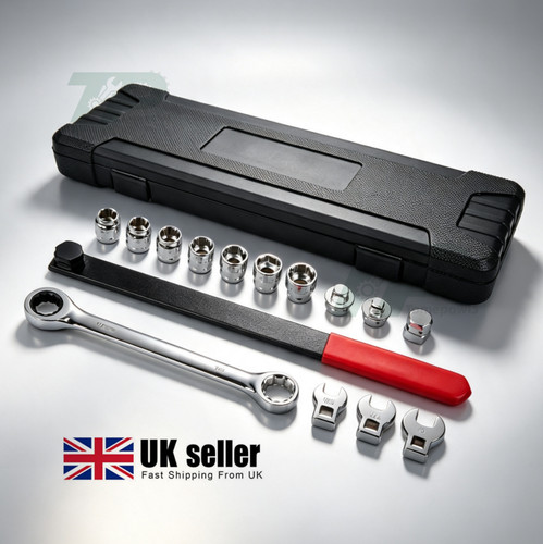 15pcs ratcheting serpentine - 15pcs,