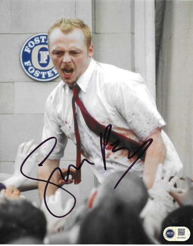 Simon pegg signed - pegg,