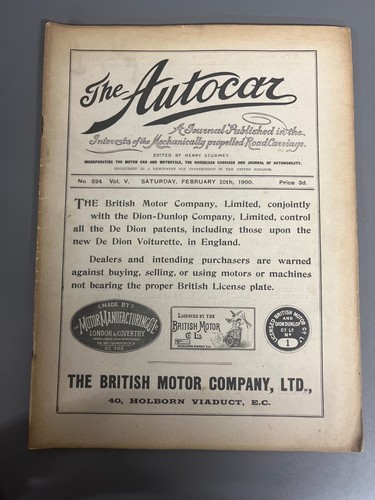 Autocar 1900 1000 - , mile