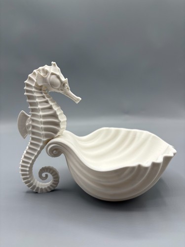 Seahorse tray trinket - seahorse, tray/trinket