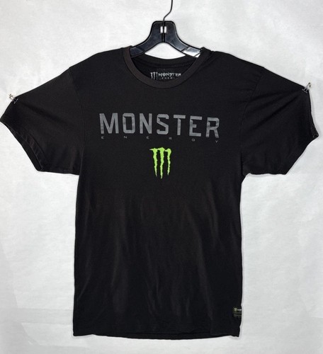 Monster energy black - black, t-shirt