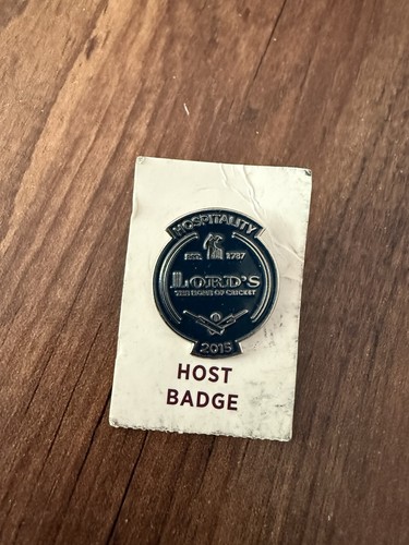 2015 hospitality lords - hospitality, pin