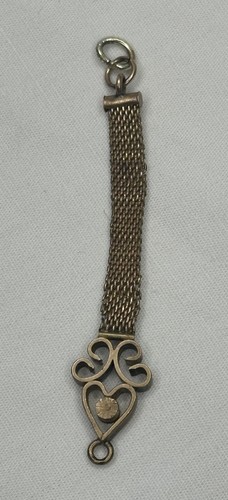 Antique victorian mesh pocket - antique,
