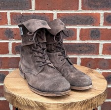 All Saints Mens FOLD Suede
