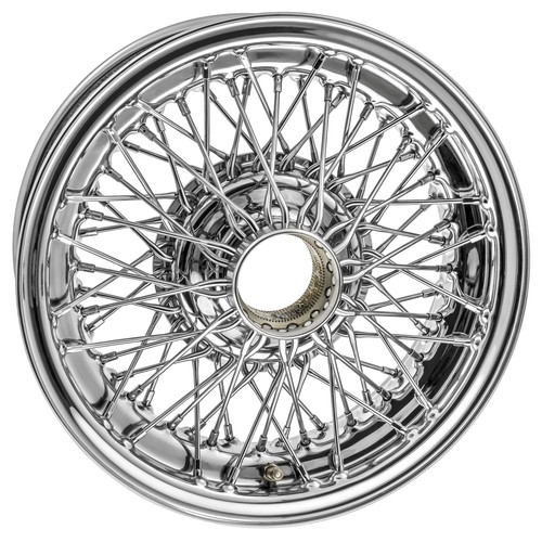 Chrome wire wheel 15x5 - chrome,