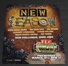 2003 Print Ad TLC TV Junkyard