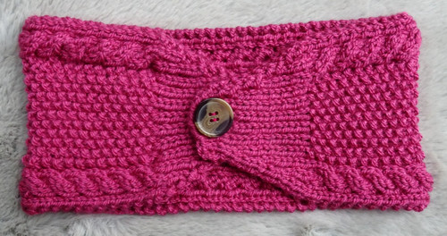 Womens hand knitted - knitted, headband