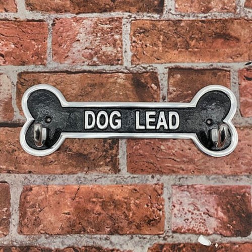 Dog lead hook cast aluminium - cast,