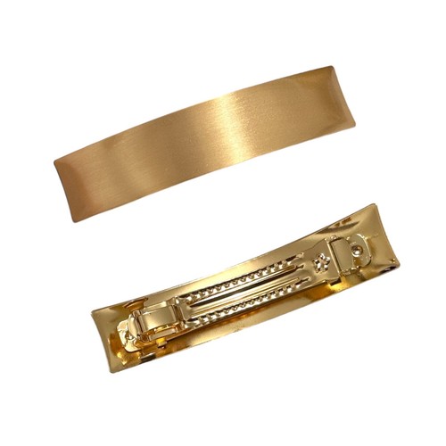 Large french barrette - french, hair