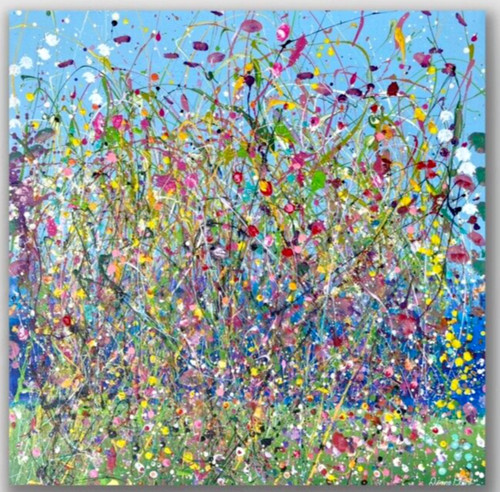 Original abstract acrylic - original,