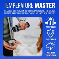 NEW 1LITRE STAINLESS STEEL