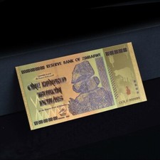 Zimbabwe 100 trillion - trillion, dollars
