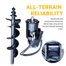 200mm Diameter Auger Drill