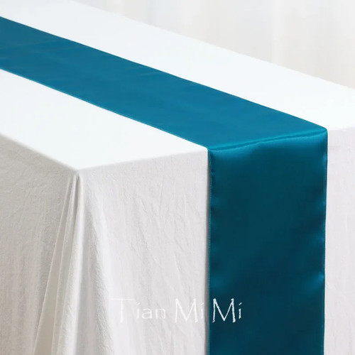Silk satin table runner - satin,